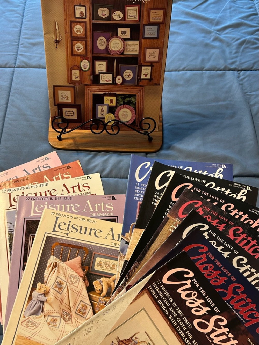 Leisure Arts & For the Love of Cross Stitch Magazines